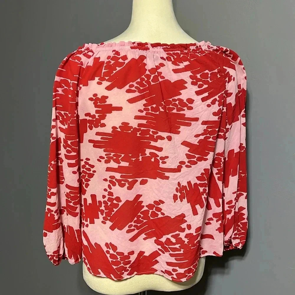 Alice + Olivia peasant top size small - Picture 2 of 8
